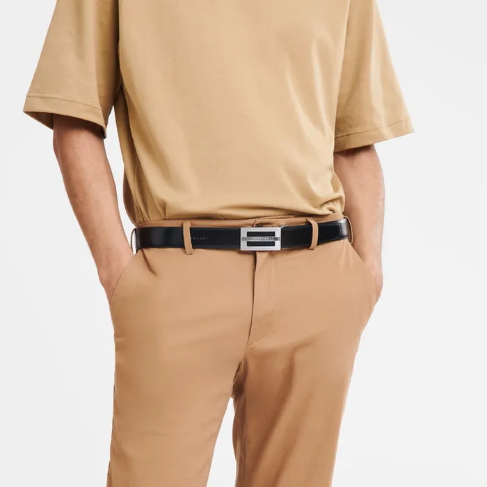 Belts Men Delta Box BlackNavy Longchamp