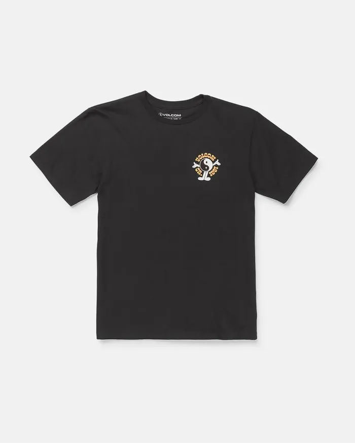 Big Boys Happy Days Short Sleeve Tee 8211 Black Kids Volcom TShirts and Tanks Big Boys Happy Days Short Sleeve Tee 8211 Black Kids Volcom TShirts and Tanks