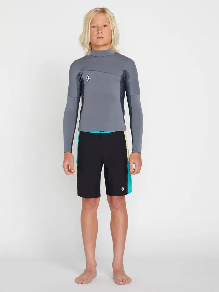 Big Boys Modulator 2mm Long Sleeve Wetsuit Jacket 8211 Charcoal Kids Volcom Wetsuits Big Boys Modulator 2mm Long Sleeve Wetsuit Jacket 8211 Charcoal Kids Volcom Wetsuits