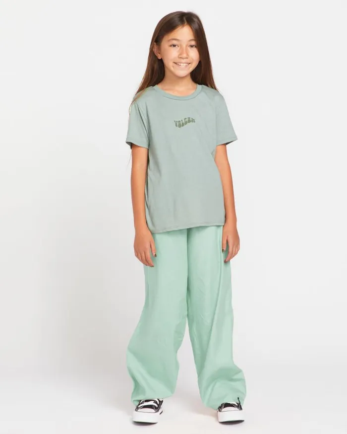 Big Girls Last Party Short Sleeve Tee 8211 Sea Spray Kids Volcom TShirts and Tanks
