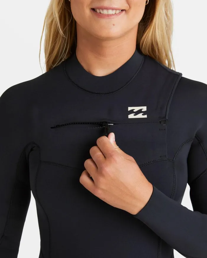 Billabong 32mm Synergy Natural Chest Zip GBS Wetsuit Night Fall Womens Wetsuits Billabong 32mm Synergy Natural Chest Zip GBS Wetsuit Night Fall Womens Wetsuits
