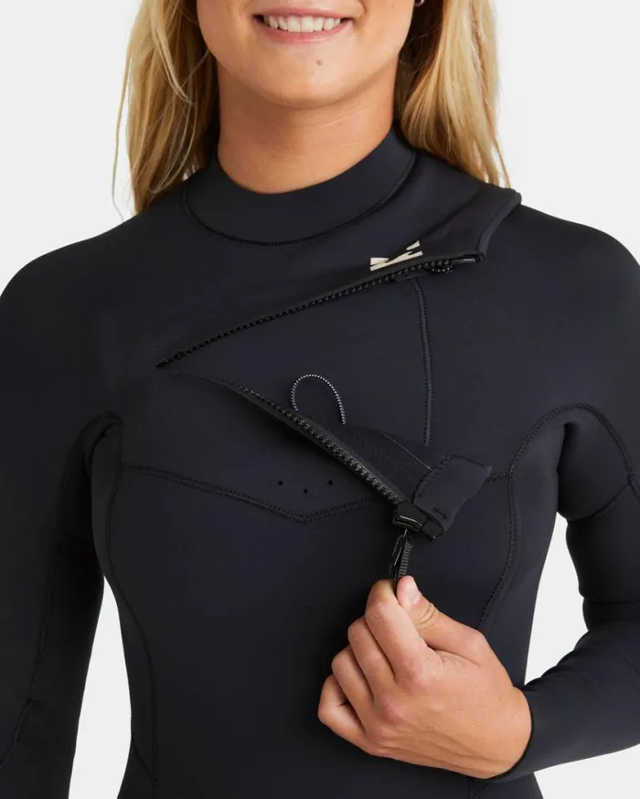 Billabong 32mm Synergy Natural Chest Zip GBS Wetsuit Night Fall Womens Wetsuits Billabong 32mm Synergy Natural Chest Zip GBS Wetsuit Night Fall Womens Wetsuits