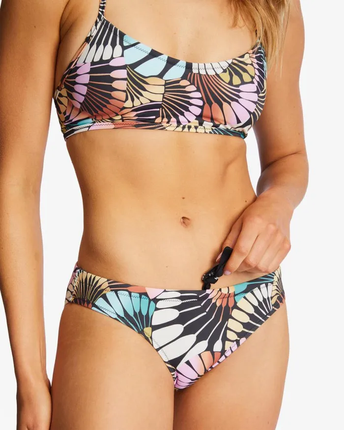 Billabong ADiv Full Bikini Bottoms Black Multi 2 Womens Bikinis Billabong ADiv Full Bikini Bottoms Black Multi 2 Womens Bikinis
