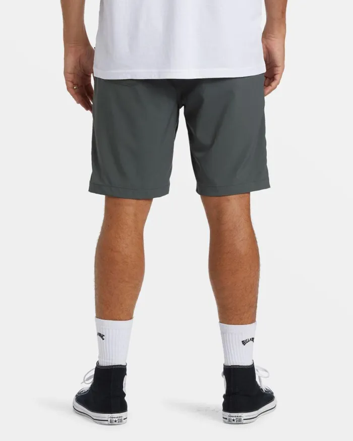 Billabong ADiv Surftrek Journey 20034 Shorts Slate Green Mens Bottoms