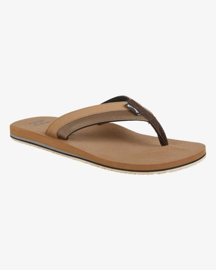 Billabong All Day Impact SlipOn Sandals Camel Mens Flip Flops Billabong All Day Impact SlipOn Sandals Camel Mens Flip Flops