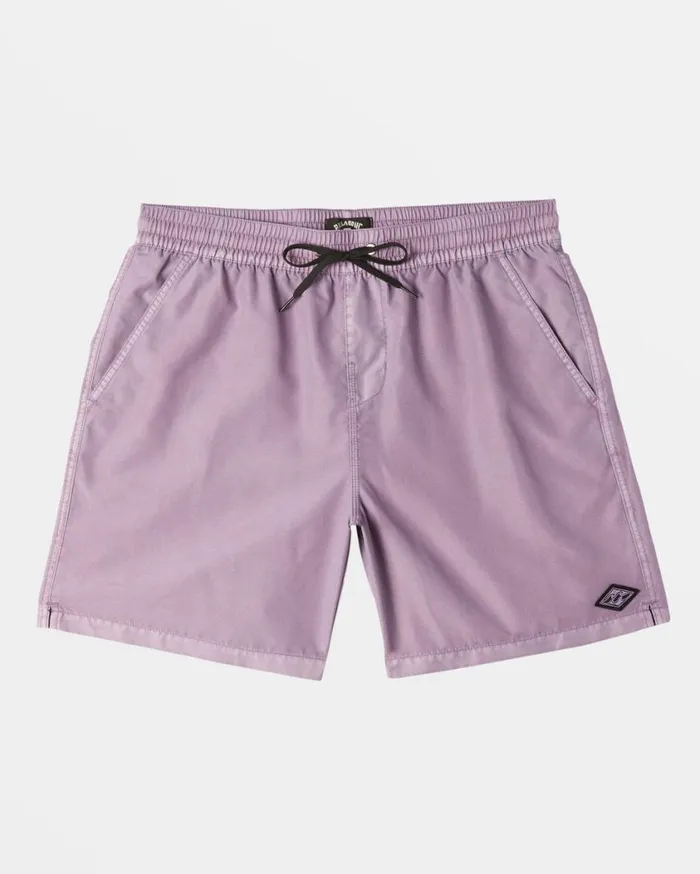 Billabong All Day Overdyed Layback 17034 Volley Shorts Purple Ash Mens Layback Boardshorts Billabong All Day Overdyed Layback 17034 Volley Shorts Purple Ash Mens Layback Boardshorts