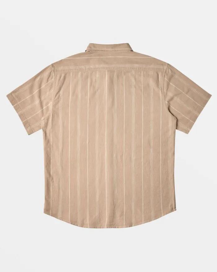 Billabong All Day Stripe Short Sleeve Shirt Chino Mens Shirts