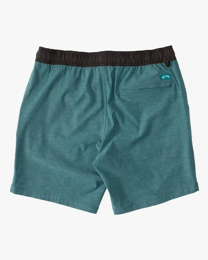 Billabong Crossfire Elastic Waist Submersible Shorts 18034 Cyan Mens Shorts Billabong Crossfire Elastic Waist Submersible Shorts 18034 Cyan Mens Shorts