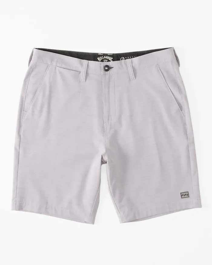 Billabong Crossfire Slub Submersible 19034 Shorts Grey Violet Mens Shorts
