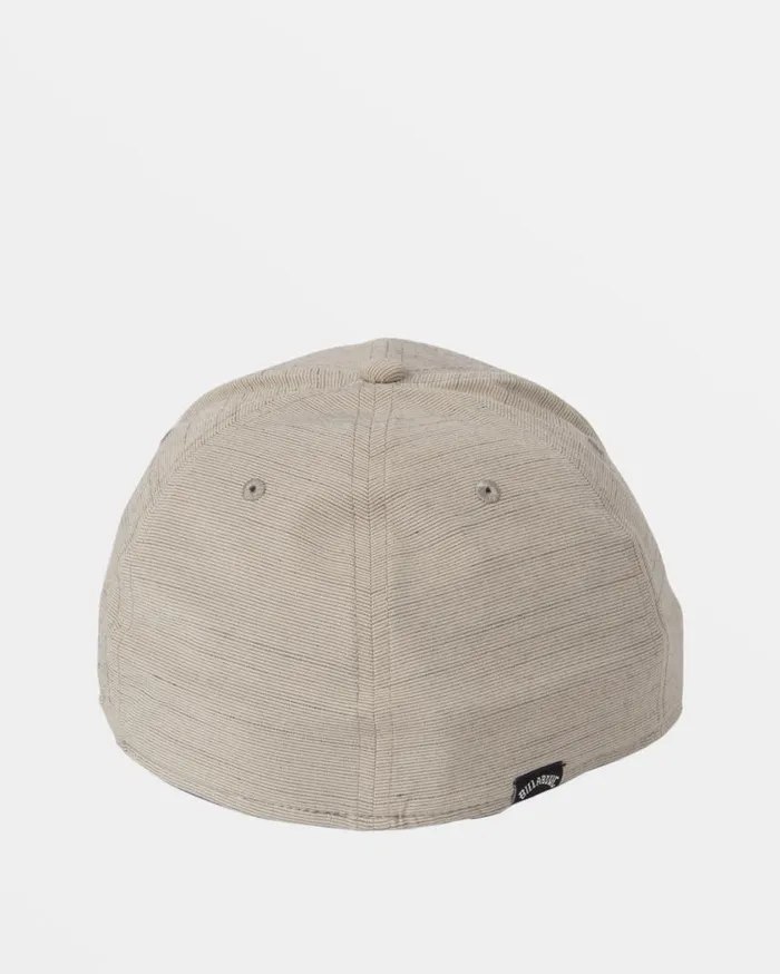 Billabong Crossfire Stretch Fit Hat Stone Mens Beanies