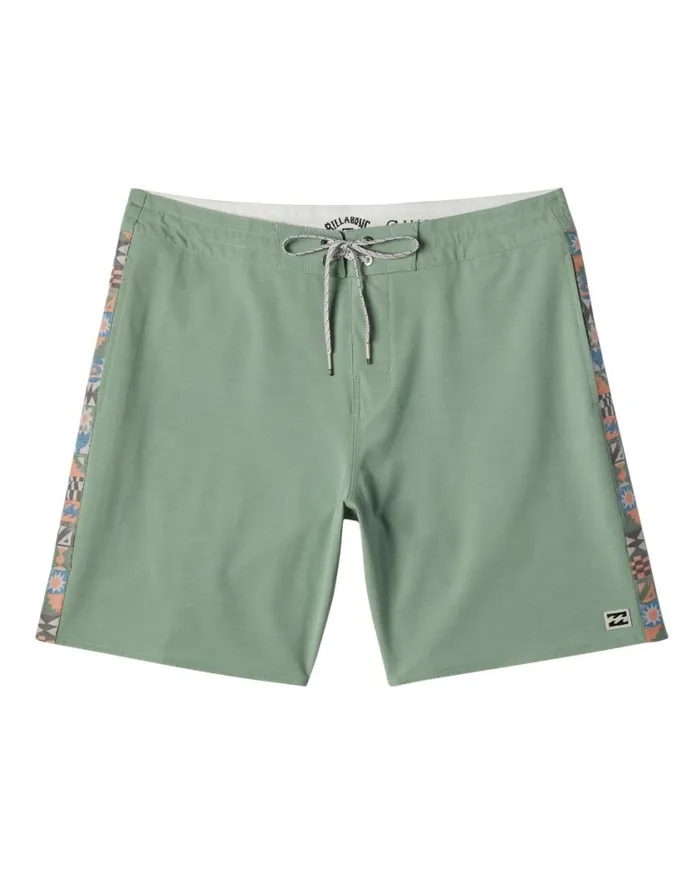 Billabong D Bah Lo Tide 18034 Boardshorts Sage Mens Lo Tide Boardshorts