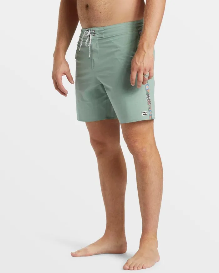 Billabong D Bah Lo Tide 18034 Boardshorts Sage Mens Lo Tide Boardshorts