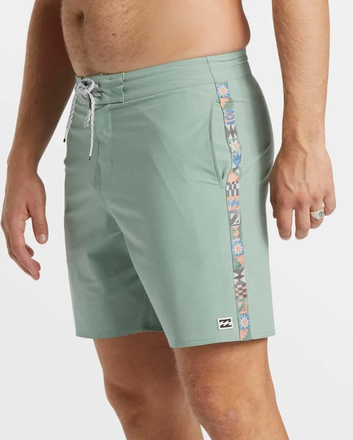 Billabong D Bah Lo Tide 18034 Boardshorts Sage Mens Lo Tide Boardshorts