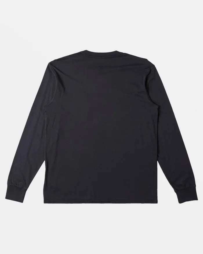 Billabong Essential Long Sleeve Tshirt Black Mens Essentials TShirts Billabong Essential Long Sleeve Tshirt Black Mens Essentials TShirts