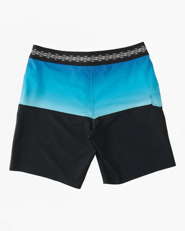 Billabong Fifty50 Pro Performance 19034 Boardshorts Neon Blue Mens Pro Boardshorts