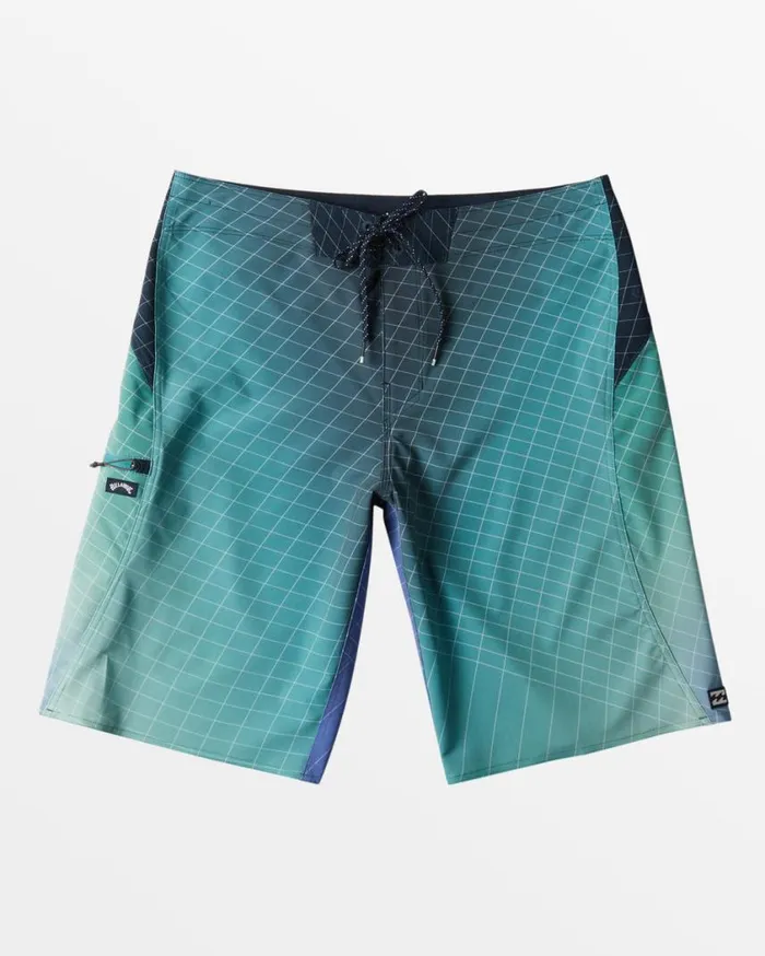 Billabong Fluid Pro 21034 Boardshorts Teal Mens Long Length 18034 8211 21034