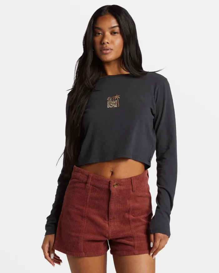 Billabong Free Fall Corduroy Short Choc Chip Womens Shorts