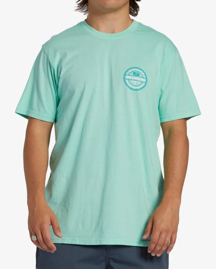 Billabong Gator Rotor Florida Short Sleeve TShirt Minty Mens TShirts Billabong Gator Rotor Florida Short Sleeve TShirt Minty Mens TShirts