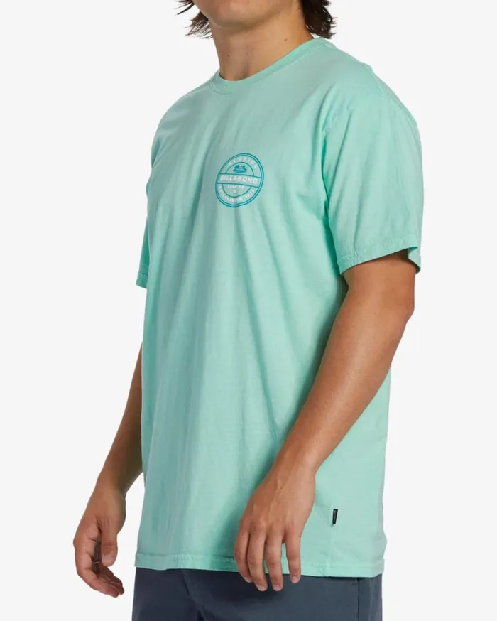 Billabong Gator Rotor Florida Short Sleeve TShirt Minty Mens TShirts Billabong Gator Rotor Florida Short Sleeve TShirt Minty Mens TShirts