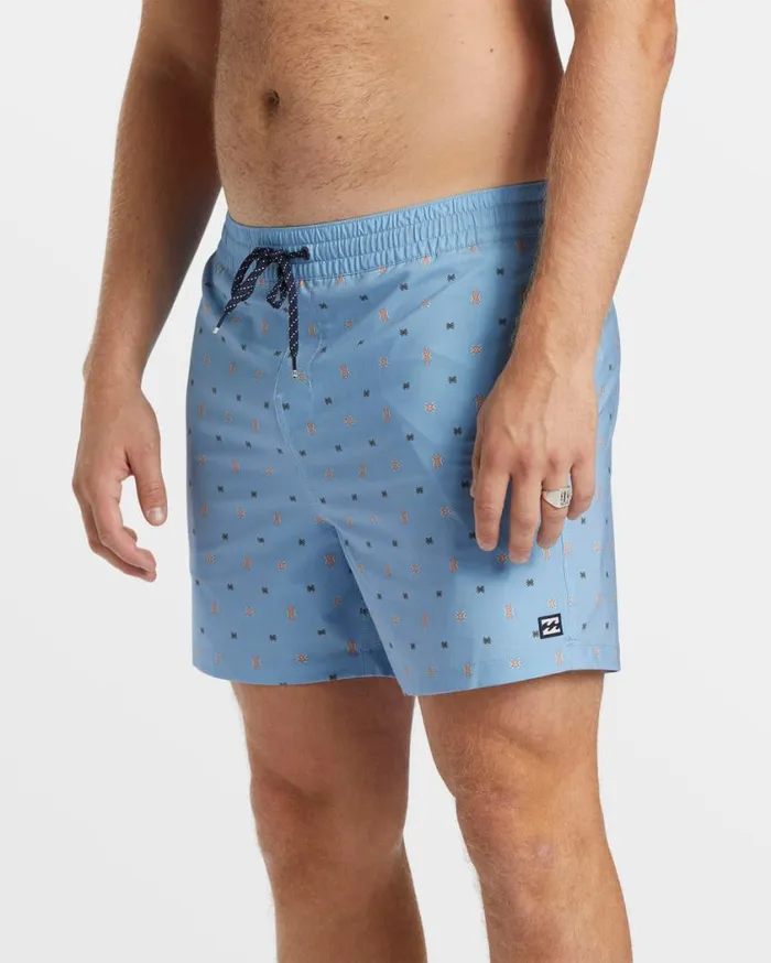 Billabong Good Times Layback 16034 Swim Trunks Blue Wash Mens Short Length 16034 8211 175034 Billabong Good Times Layback 16034 Swim Trunks Blue Wash Mens Short Length 16034 8211 175034