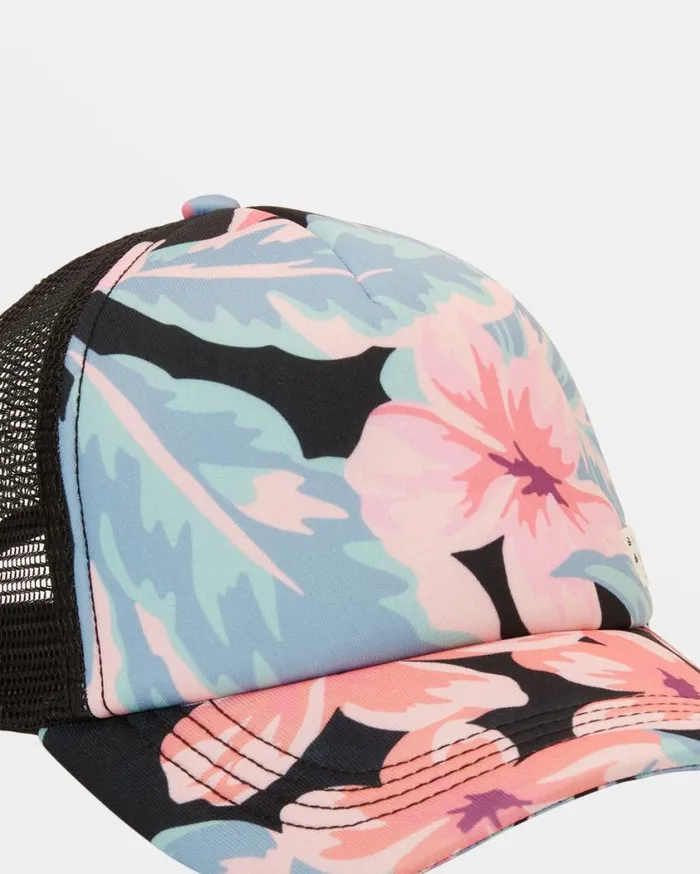 Billabong Heritage Mashup Trucker Hat Black Multi Womens Hats and Beanies Billabong Heritage Mashup Trucker Hat Black Multi Womens Hats and Beanies