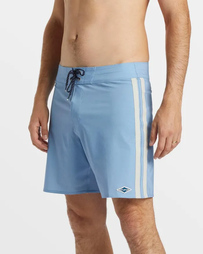 Billabong Kirra Pro Performance 17034 Boardshorts Blue Wash Mens Pro Boardshorts