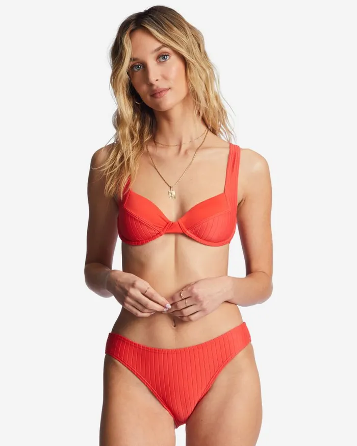Billabong Lined Up Lowrider Bikini Bottoms Bright Poppy Womens Bikinis Billabong Lined Up Lowrider Bikini Bottoms Bright Poppy Womens Bikinis