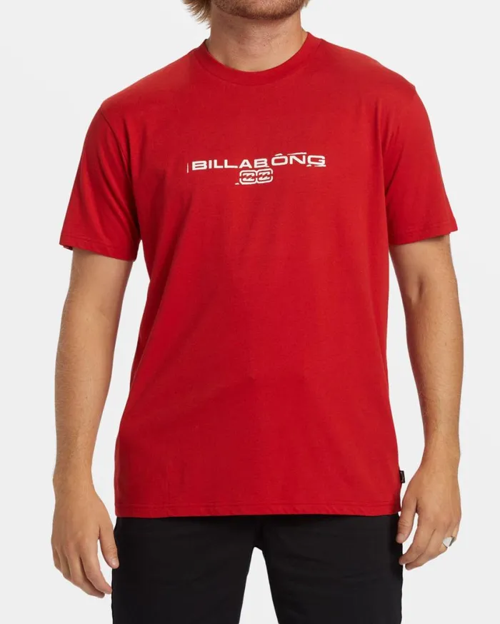 Billabong Nuclear TShirt Red Mens TShirts
