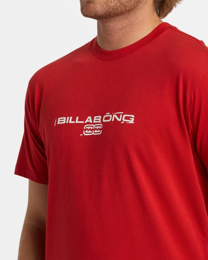 Billabong Nuclear TShirt Red Mens TShirts Billabong Nuclear TShirt Red Mens TShirts