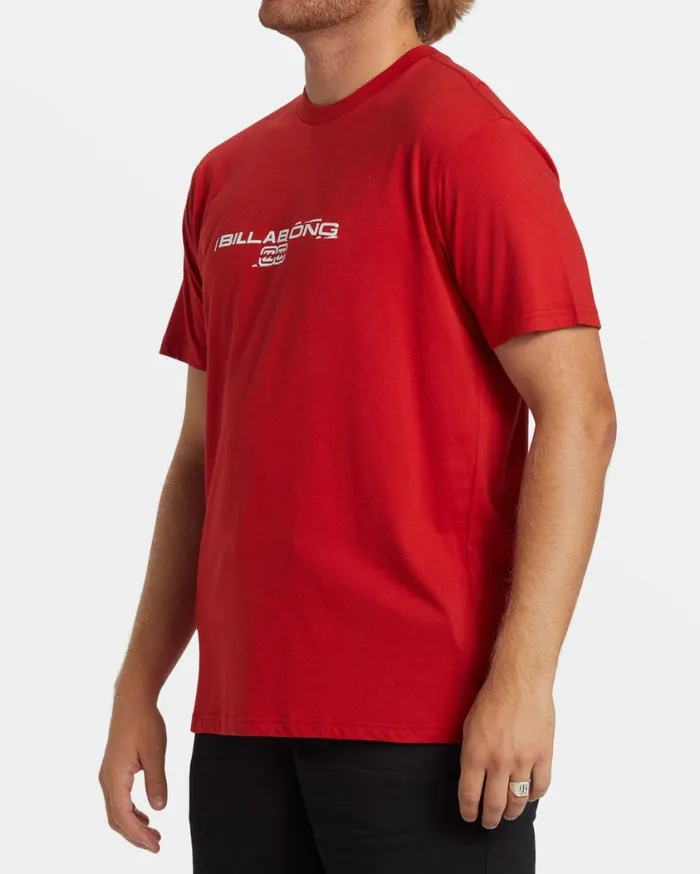 Billabong Nuclear TShirt Red Mens TShirts Billabong Nuclear TShirt Red Mens TShirts