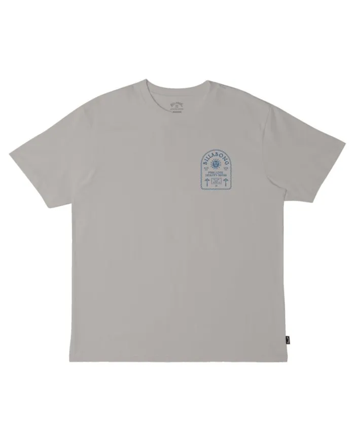 Billabong Portal TShirt Stone Mens TShirts Billabong Portal TShirt Stone Mens TShirts