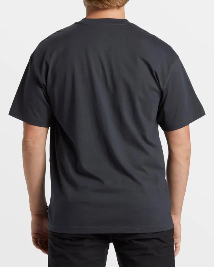 Billabong Rejuvenation OG TShirt Washed Black Mens TShirts Billabong Rejuvenation OG TShirt Washed Black Mens TShirts