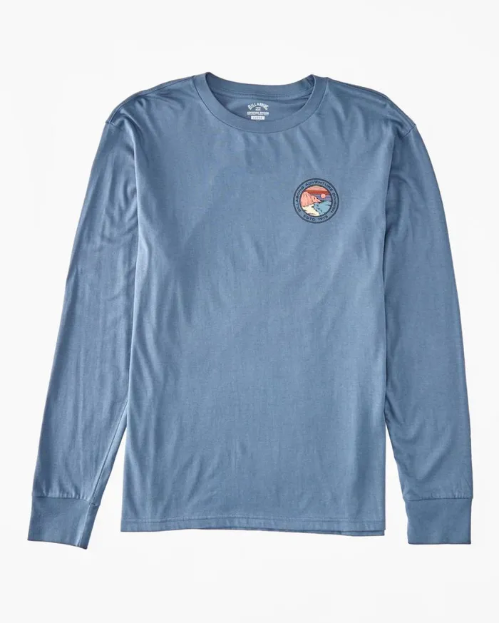Billabong Rockies Long Sleeve TShirt North Sea Mens TShirts Billabong Rockies Long Sleeve TShirt North Sea Mens TShirts