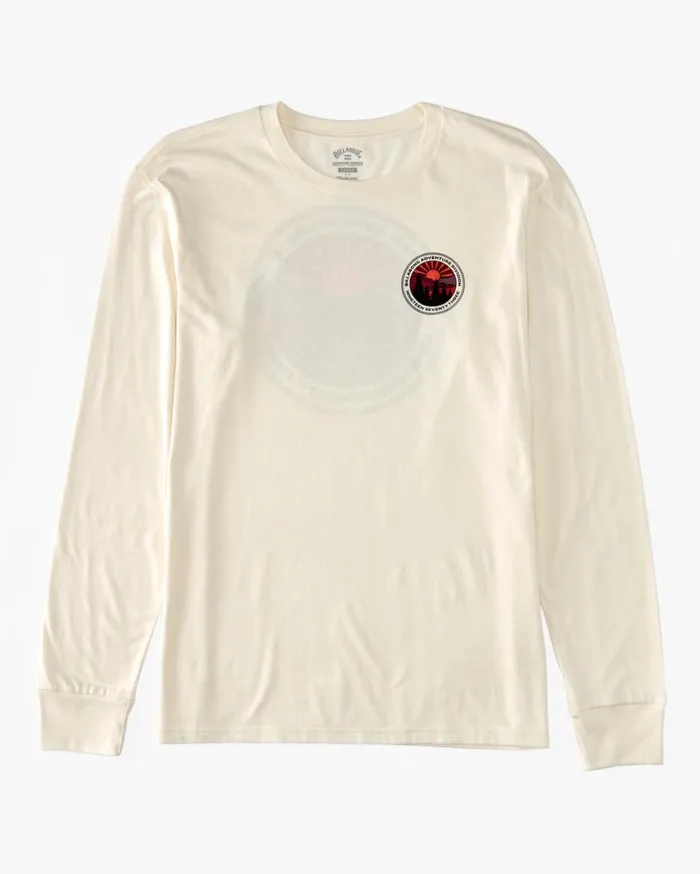 Billabong Rockies Long Sleeve TShirt Off White Mens TShirts