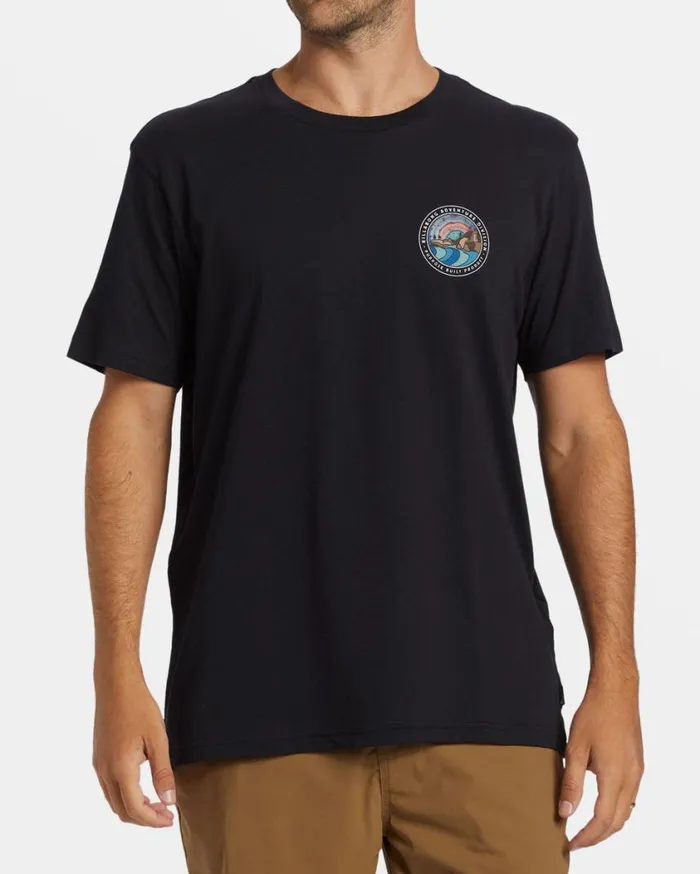 Billabong Rockies TShirt Black Mens TShirts Billabong Rockies TShirt Black Mens TShirts