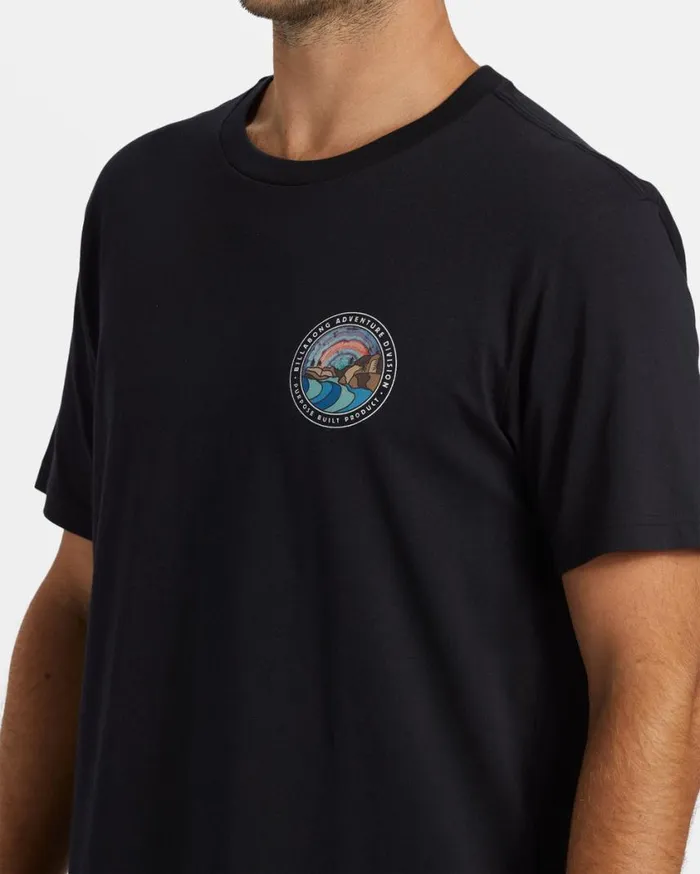 Billabong Rockies TShirt Black Mens TShirts Billabong Rockies TShirt Black Mens TShirts