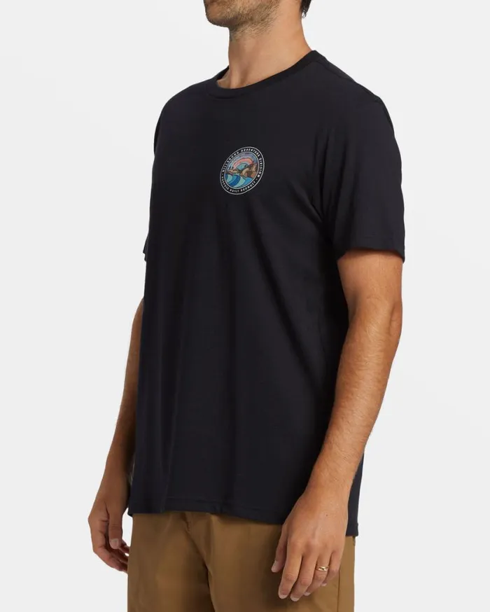 Billabong Rockies TShirt Black Mens TShirts Billabong Rockies TShirt Black Mens TShirts