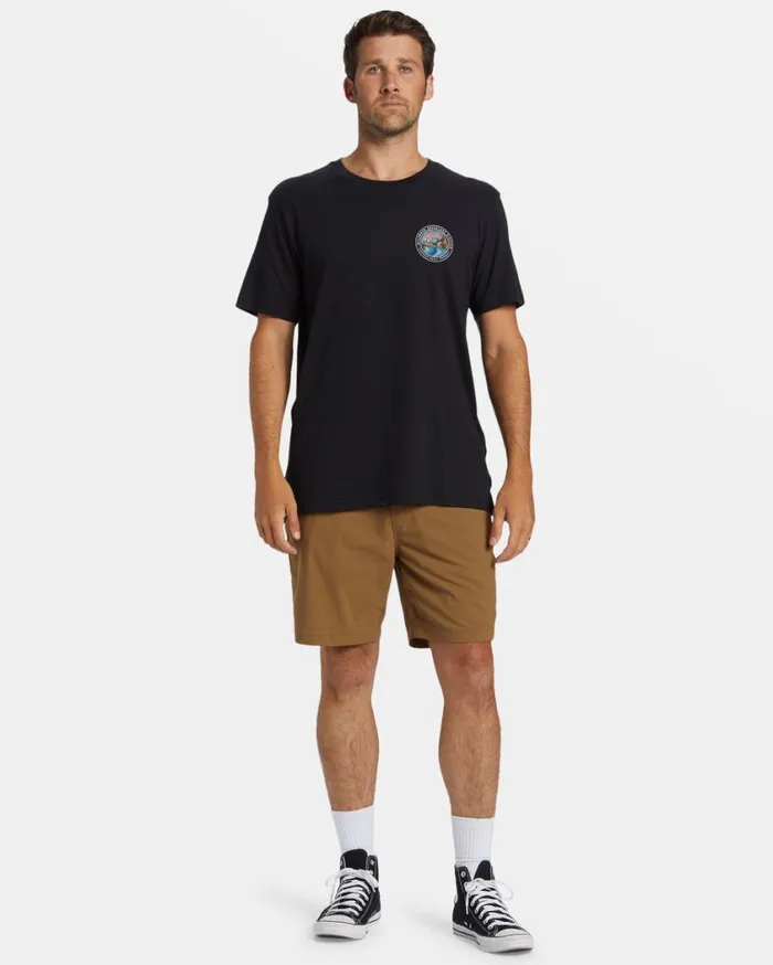 Billabong Rockies TShirt Black Mens TShirts Billabong Rockies TShirt Black Mens TShirts