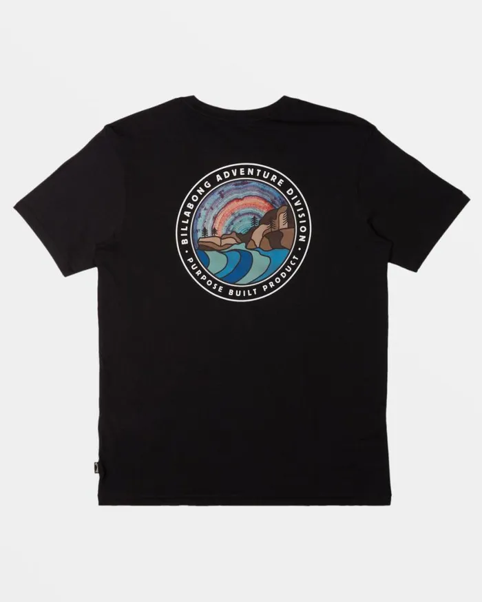 Billabong Rockies TShirt Black Mens TShirts Billabong Rockies TShirt Black Mens TShirts