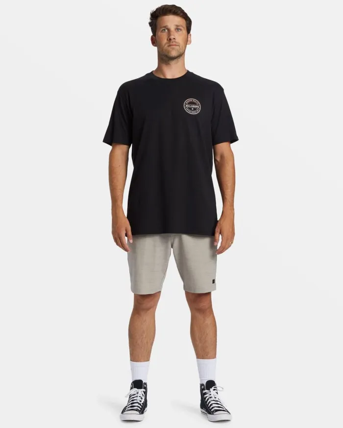 Billabong Rotor TShirt Black Mens TShirts Billabong Rotor TShirt Black Mens TShirts