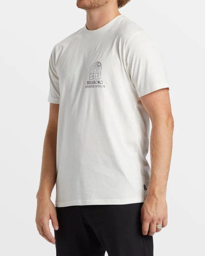 Billabong Saguaro TShirt Off White Mens TShirts Billabong Saguaro TShirt Off White Mens TShirts