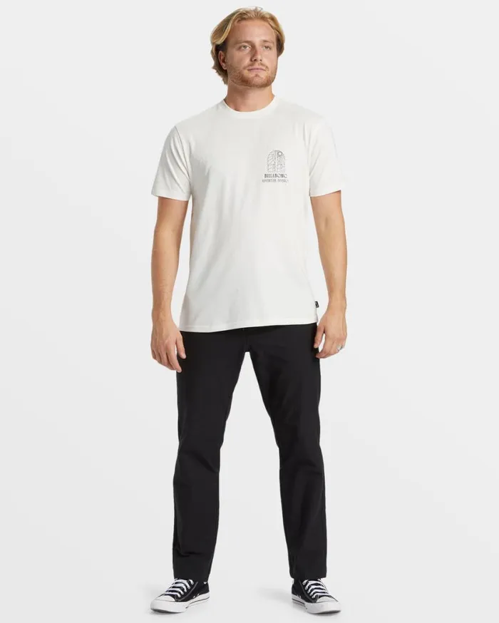 Billabong Saguaro TShirt Off White Mens TShirts Billabong Saguaro TShirt Off White Mens TShirts