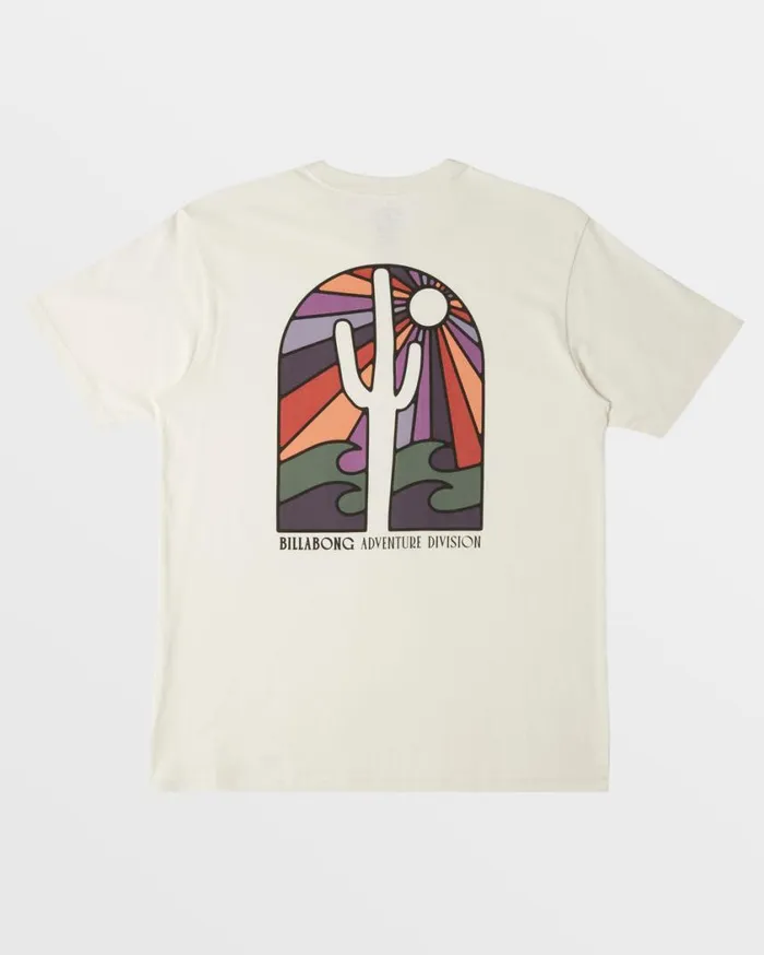 Billabong Saguaro TShirt Off White Mens TShirts Billabong Saguaro TShirt Off White Mens TShirts