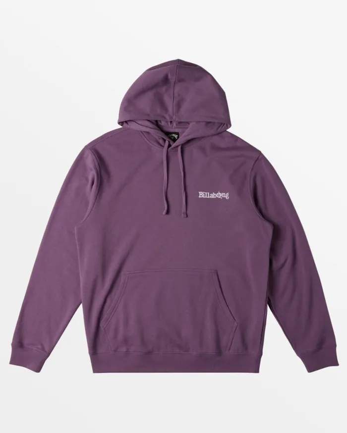 Billabong Short Sands Hoodie Purple Ash Mens Hoodies and Fleece