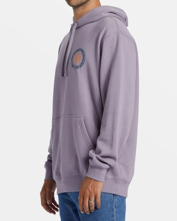 Billabong Short Sands Hoodie Purple Ash Mens Hoodies and Fleece