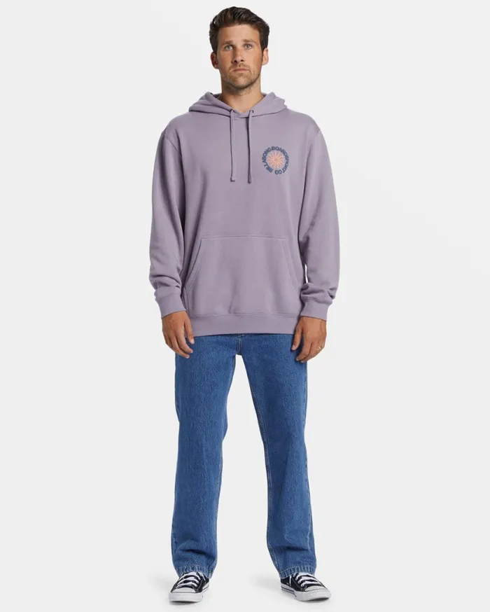 Billabong Short Sands Hoodie Purple Ash Mens Hoodies and Fleece