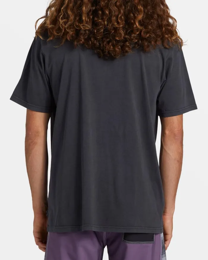 Billabong Slasher OG TShirt Washed Black Mens TShirts Billabong Slasher OG TShirt Washed Black Mens TShirts