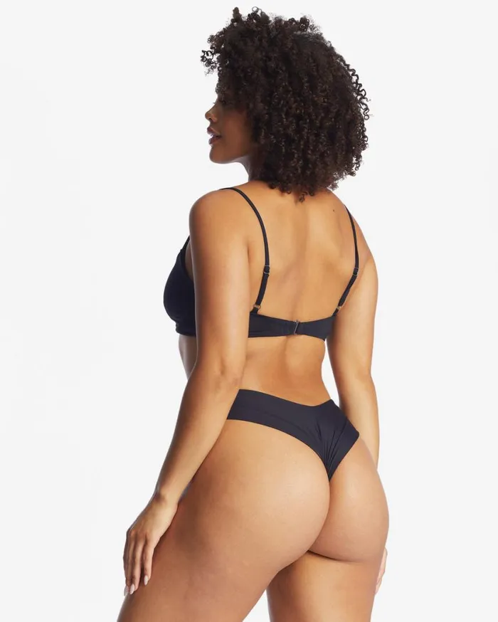 Billabong Sol Searcher Fiji Bikini Bottoms Black Pebble Womens Bikini Bottoms Billabong Sol Searcher Fiji Bikini Bottoms Black Pebble Womens Bikini Bottoms