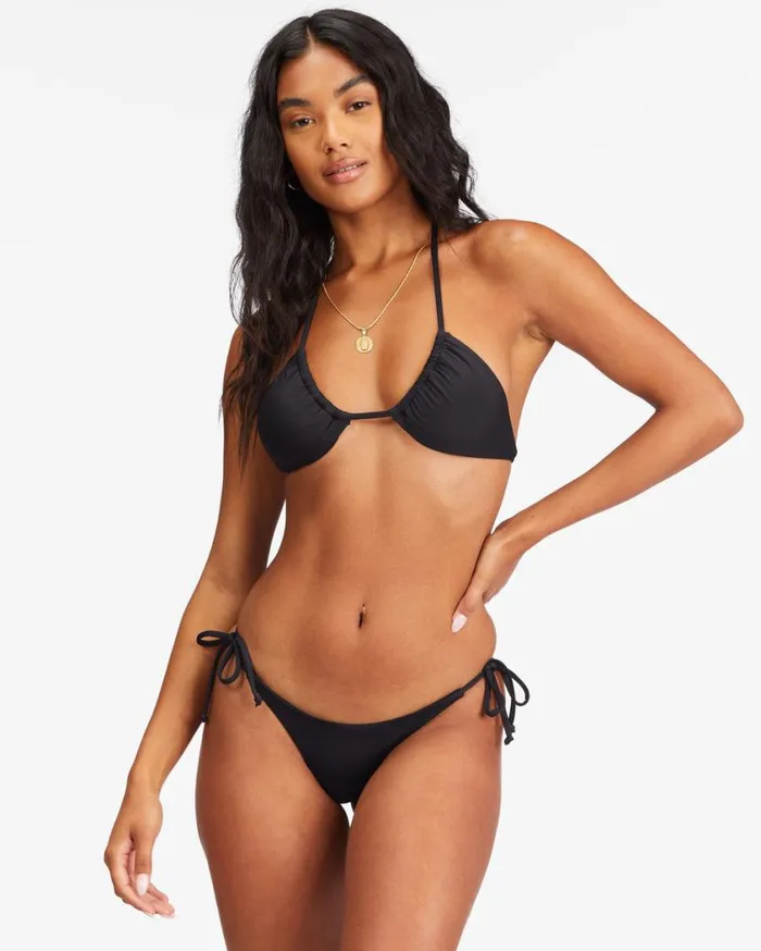 Billabong Sol Searcher MultiWay Triangle Bikini Top Black Pebble Womens Bikinis Billabong Sol Searcher MultiWay Triangle Bikini Top Black Pebble Womens Bikinis