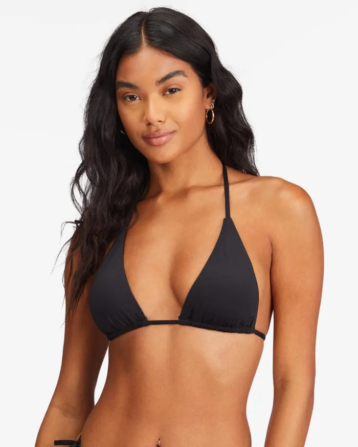 Billabong Sol Searcher MultiWay Triangle Bikini Top Black Pebble Womens Bikinis Billabong Sol Searcher MultiWay Triangle Bikini Top Black Pebble Womens Bikinis